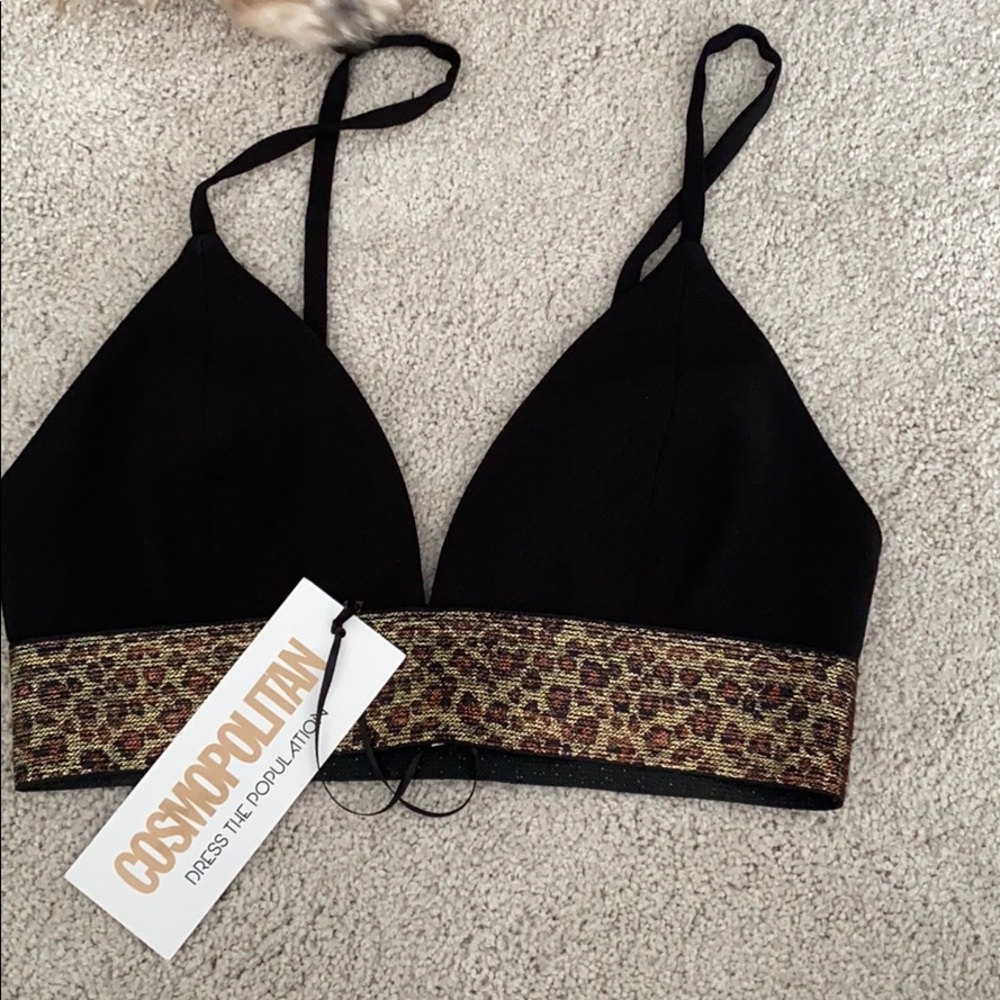 Black bralette
